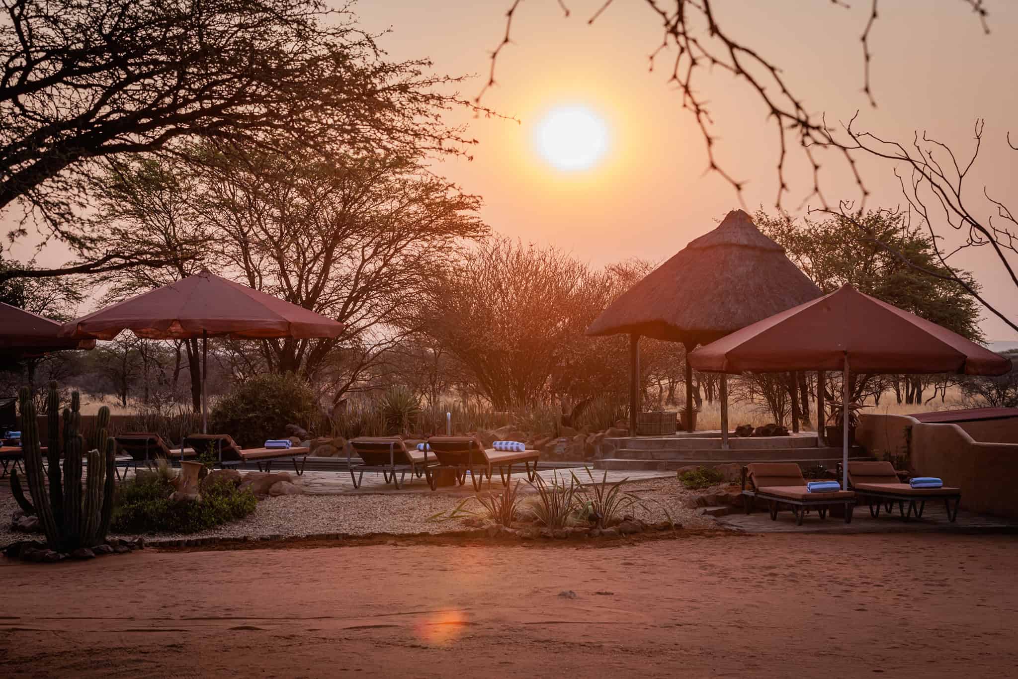 Eningu Kalahari Lodge Sundowner Eningu Kalahari Lodge Sundowner