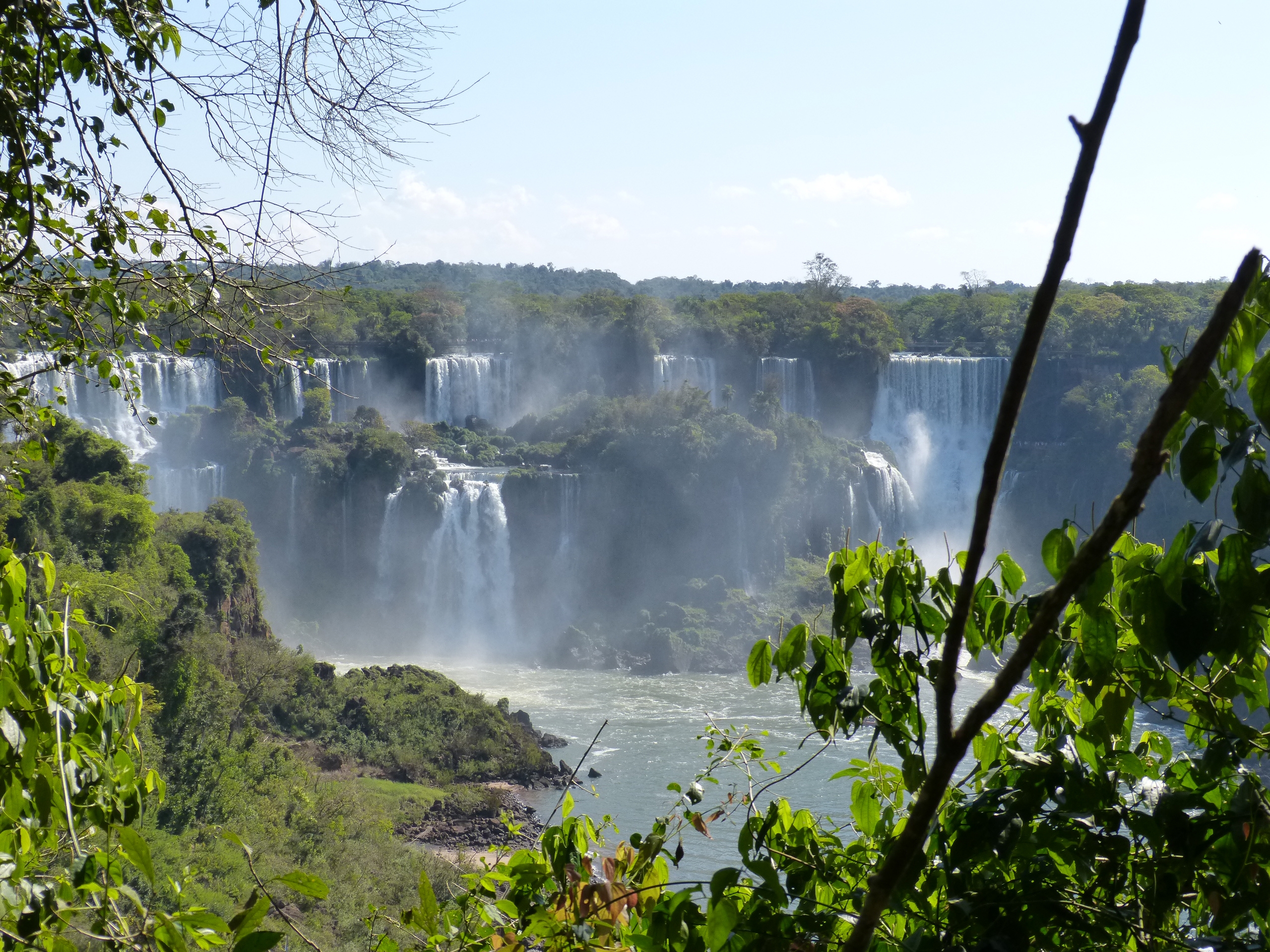 Argentinien, Brasilien, Wasserfall, Iguazu, Wasser, Klippe Argentinien, Brasilien, Wasserfall, Iguazu, Wasser, Klippe